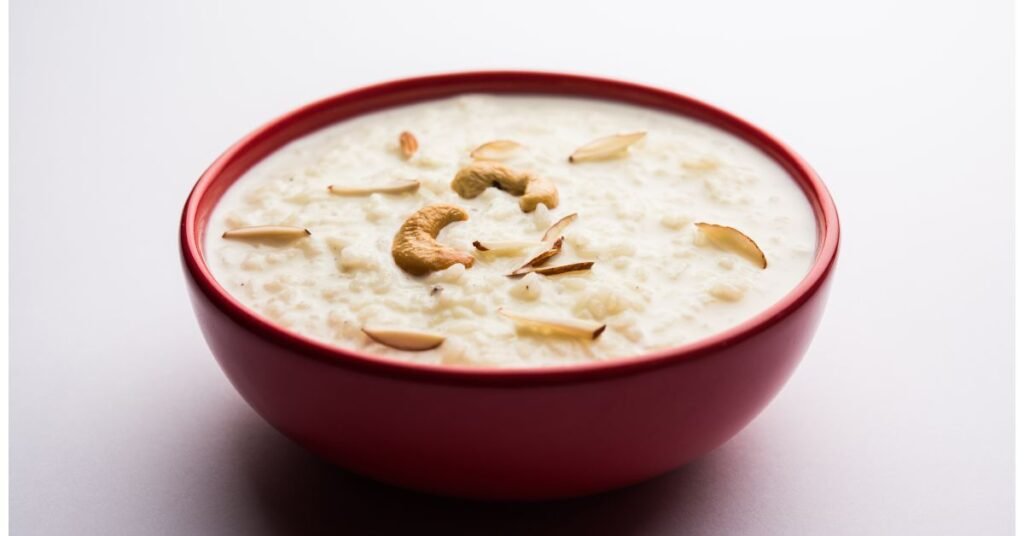 Kheer a famous sweet dish in Pakistan