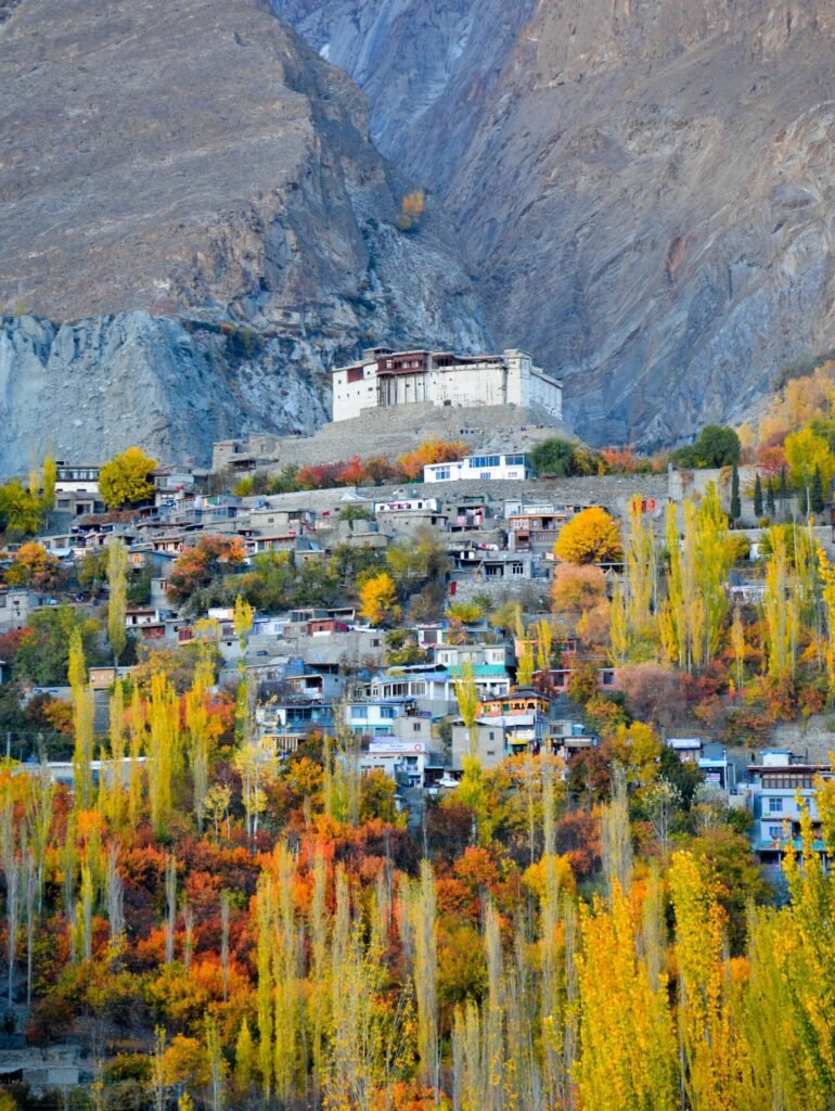 Pakistan highland scenery – Attabad Lake area, Hunza Valley